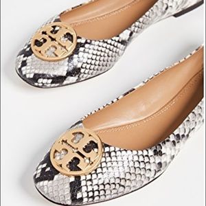 Tory Burch Python Flats